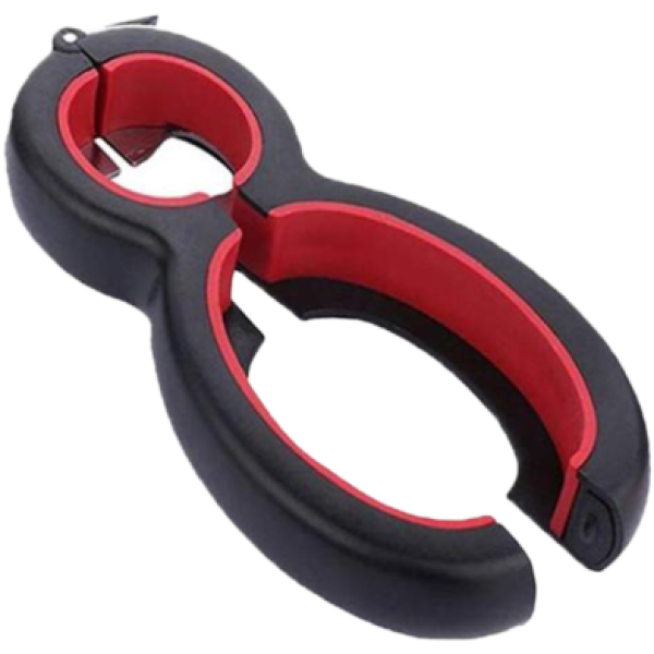 6 in 1 Can Opener – Multifunctional Bottle, Jar & Can Lid Opener Tool for Kitchen Use