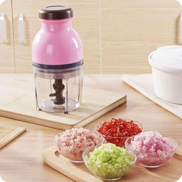 Capsule Cutter – Electric Mini Food Chopper, Blender & Grinder for Vegetables, Meat, Spices & Fruit