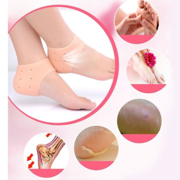 Heel Anti Set.Cracked Heel Repair Socks.Silicone Heel Moisturizing Protector ,Dry Foot Care