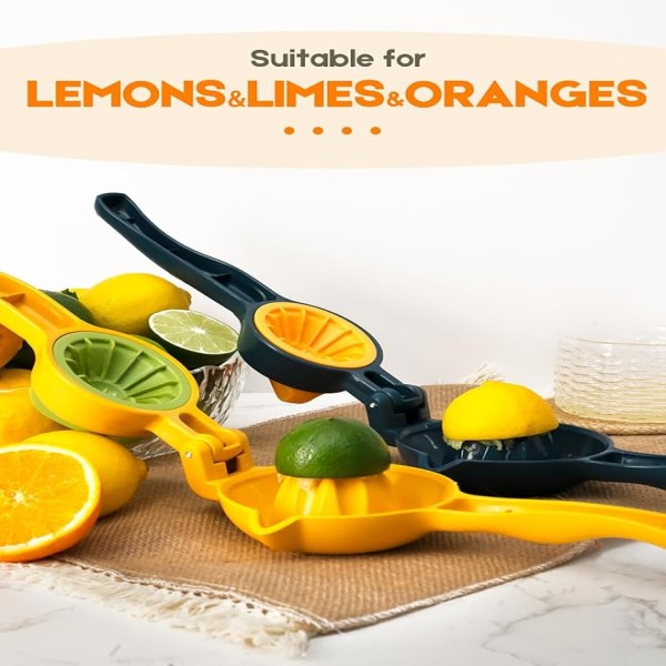 Lemon Squeeze. Hand Press Lemon Juicer. Manual Citrus Juicer for Lemon, Orange, Lime