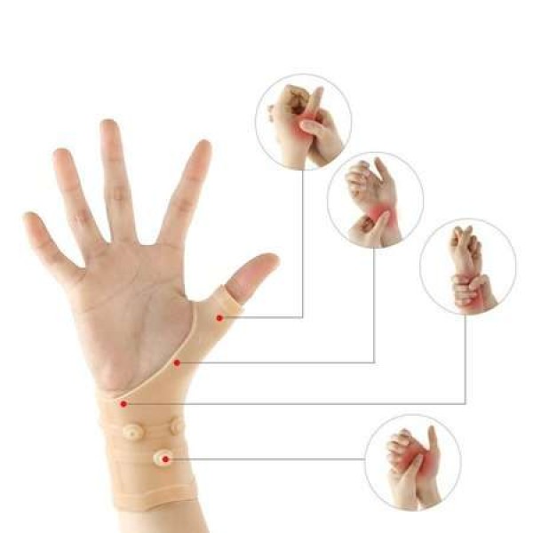 Magnet Hand Protection,Carpal Tunnel Wrist Brace,Magnetic Therapy Hand Support,Adjustable Wrist Splint for Arthritis, Thumb Pain & Carpal Tunnel Syndrome
