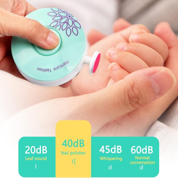 Mini Nail Trimmer , Safe Baby Nail Clipper,Automatic Electric Nail Trimmer for Kids & Adults, Painless Nail Filer with Multiple Colors