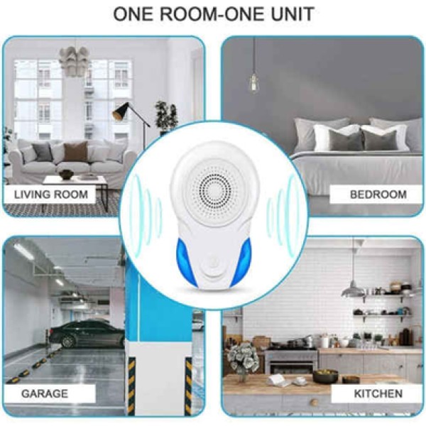 Pest Mosquito Killer,Ultrasonic Pest Repeller ,Electronic Mosquito Killer ,Home Pest Control Device for Bedroom & Kitchen