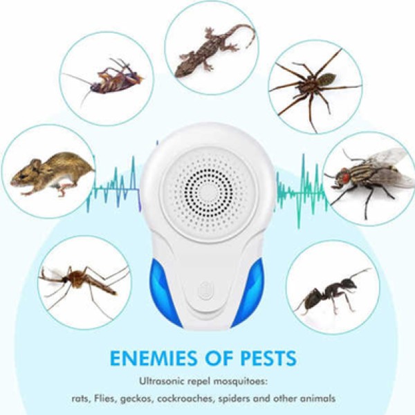Pest Mosquito Killer,Ultrasonic Pest Repeller ,Electronic Mosquito Killer ,Home Pest Control Device for Bedroom & Kitchen