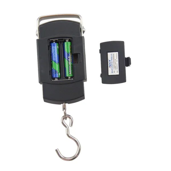 Portable Hanging Scale, LCD Digital Luggage Scale,40kg/50kg Digital Hanging Scale with Hook ,Travel Luggage Weight Scale for Market & Fishing