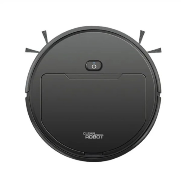 Robot Vacuum Cleaner,Smart Rechargeable Floor Cleaning Robot, Automatic Robot Vacuum for Home, Office & Pet Hair ,Slim Design with Side Brushes