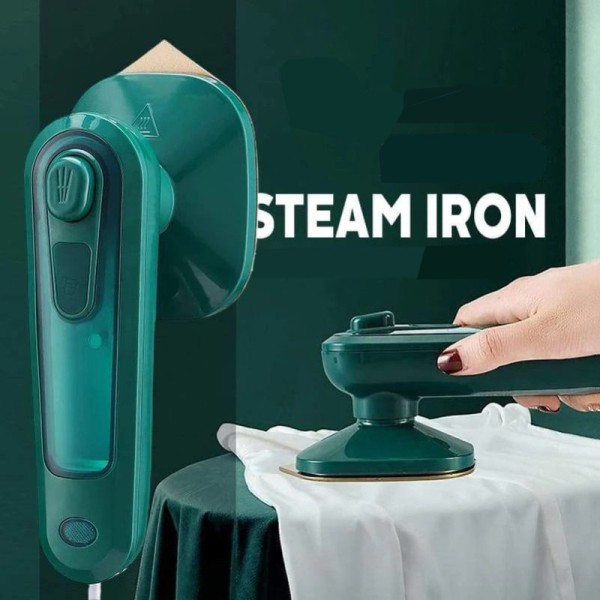 Mini Electric Handheld Steamer Iron Machine, Portable Garment Steamer for Clothes,Mini Electric Iron for Home & Travel,Handheld Fabric Steamer for Wrinkle Removal