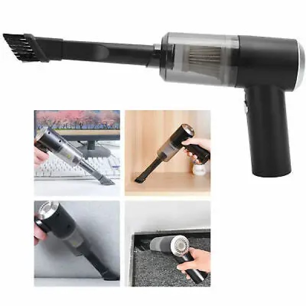 2 in 1 vacuum cleaner portable & Rechargeable, USB Rechargeable Mini Vacuum Cleaner,