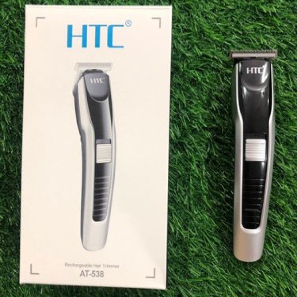 HTC AT 538 Hair&Beard Trimmer,Rechargeable Hair Clipper for Men,Professional Cordless Hair Trimmer with Stainless Steel Blade ,HTC AT-538 Rechargeable Grooming Kit for Men