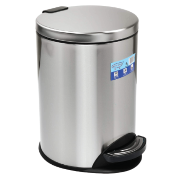 20 Liter Stainless Steel Hydraulic Pedal Bin